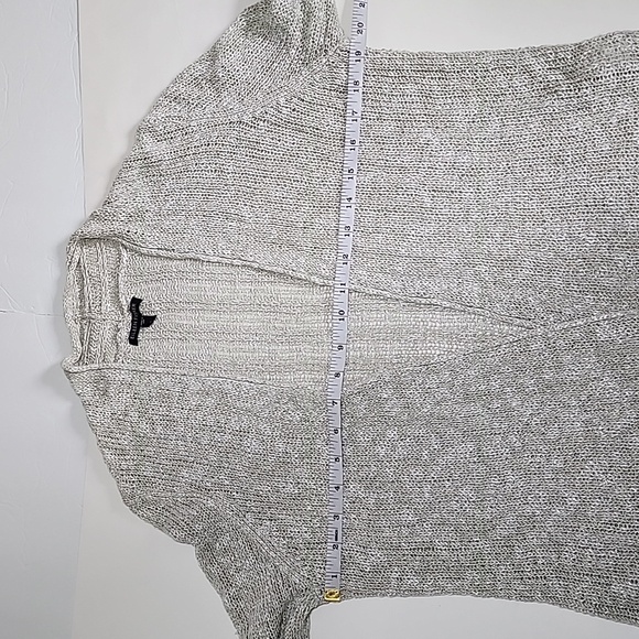 EILEEN FISHER Loose Knit/Knit Open Cardigan/ Size L - Picture 6 of 12